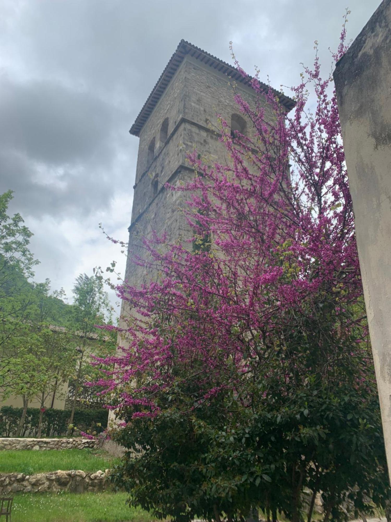 Abbazia Ss. Quirico E Giulitta Hotel Micigliano Bagian luar foto