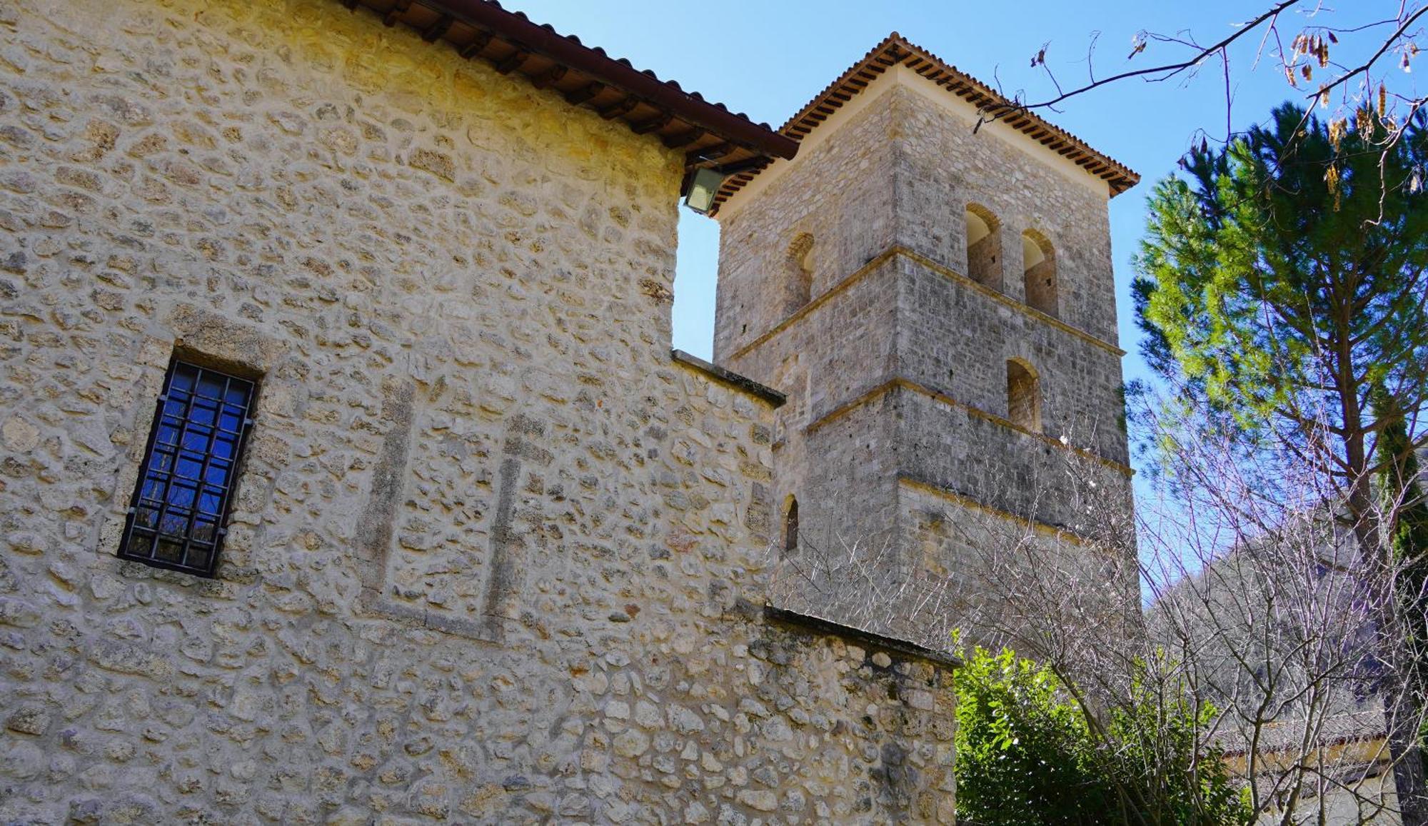Abbazia Ss. Quirico E Giulitta Hotel Micigliano Bagian luar foto